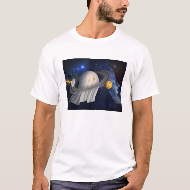 T-shirt Illustration d'Halloween d'un artiste (Devant)