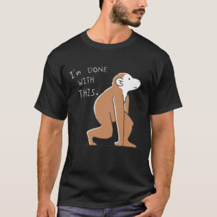 T-shirt Illustration d'humour sarcastique drôle