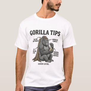 T-shirt Illustration d'infographie de conseils de sécurité