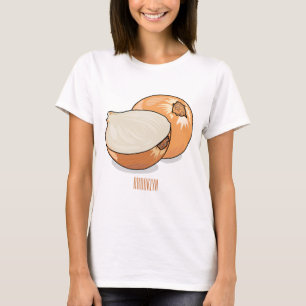 T-shirt Illustration d'oignon