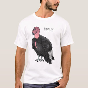 T-shirt Illustration d'oiseau condor de Californie