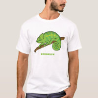 Illustration du caméléon de la parson