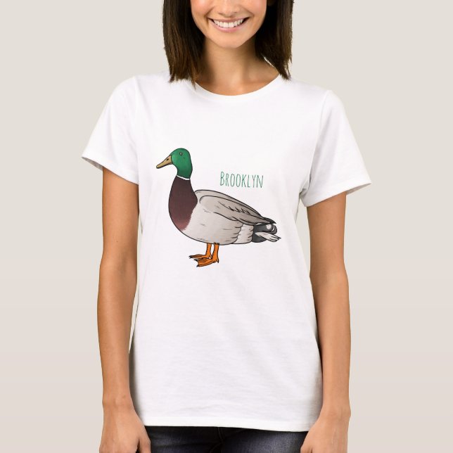 T-shirt Illustration du canard de Majard (Devant)