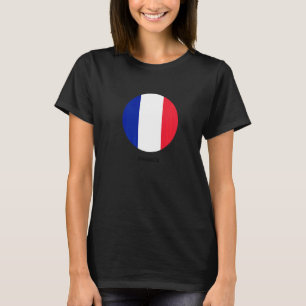 T-shirt Illustration du drapeau Wear France 1