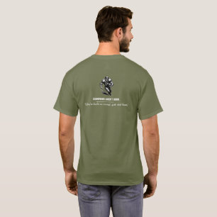 T-shirt Illustration du joueur de football américain Tri-B