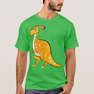 T-shirt Illustration du parasaurolophus