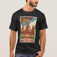 Illustration du parc historique d'Ayutthaya Art de