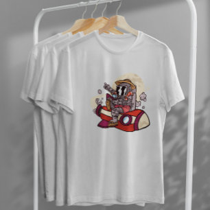 T-shirt Illustration du tourisme spatial