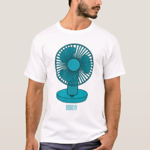 T-shirt Illustration du ventilateur