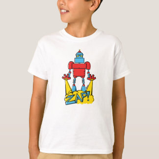 T-shirt Illustration du zapping d'un robot