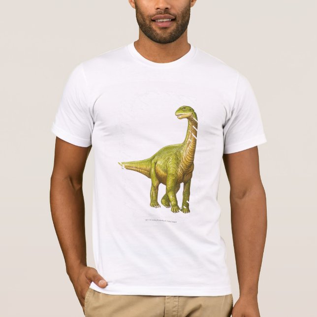 T-shirt Illustration d'un Camarasaurus (Devant)