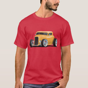 T-shirt Illustration d'une voiture classique américaine de