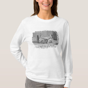 T-shirt Illustration en musique de feuille par Joseph