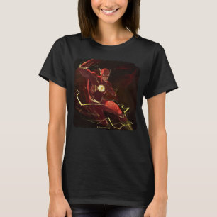 T-shirt Illustration flash de crise infinie