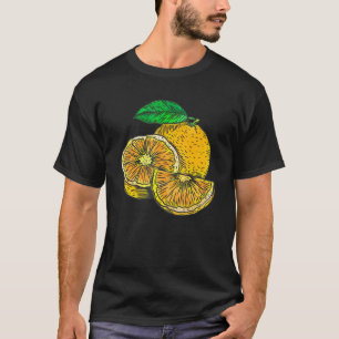 T-shirt Illustration Fruit Orange Frais
