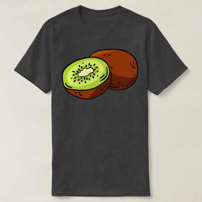 T-shirt Illustration Fun Kiwi (Design devant)