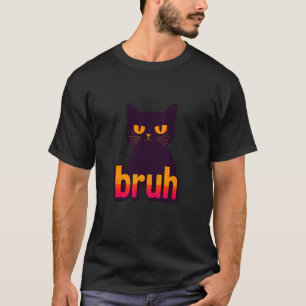 T-shirt Illustration graphique de citations drôles de chat