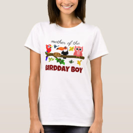 T-shirt Illustration mignonne Oiseaux L'oiseau de maman An
