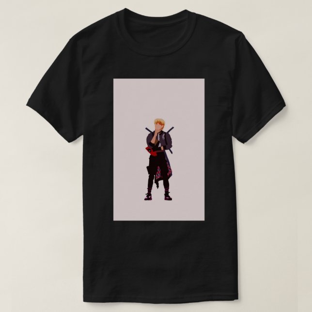 T-shirt Illustration numérique de Stray Kids DDU-DU-DDU-DU (Design devant)