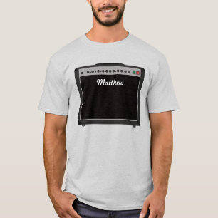 T-shirt Illustration personnalisée d'amplificateur pour