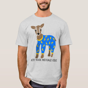 T-shirt Illustration personnalisée portant un pyjama de c