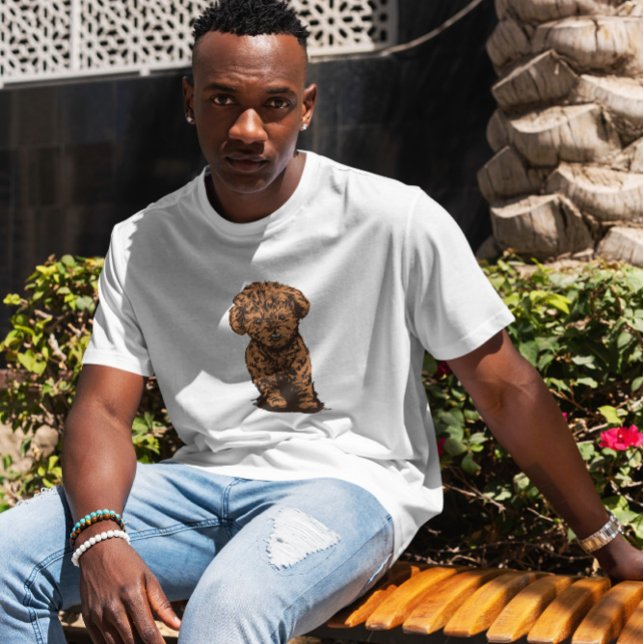 T-shirt Illustration Poodle Dog (Créateur téléchargé)