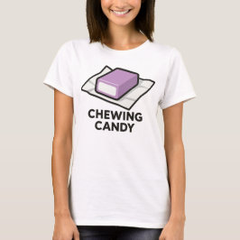 T-shirt Illustration Retro Chewing Candy