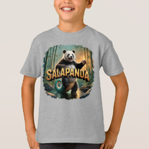 T-shirt Illustration Salapanda Combo Créature Drôle