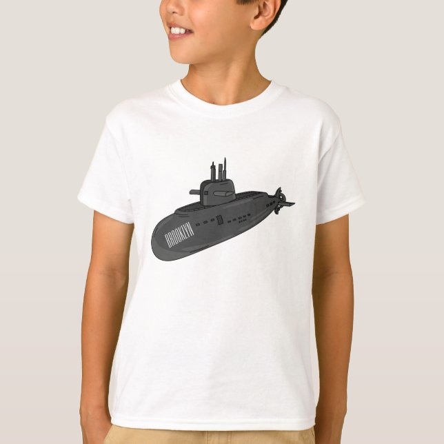 T-shirt Illustration sous-marine (Devant)