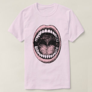 T-SHIRT ILLUSTRATION SURRÉELLE DE LA GRANDE BOUCHE