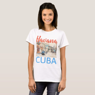 T-shirt Illustration vintage de rue de voiture de La