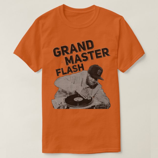 T-shirt Illustrations Flash Grandmaster (Design devant)