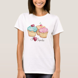T-shirt ILoveCupcakes