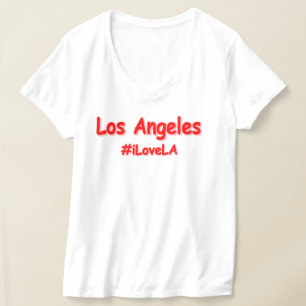 T-shirt "#iLoveLA" Joli design. Acheter maintenant