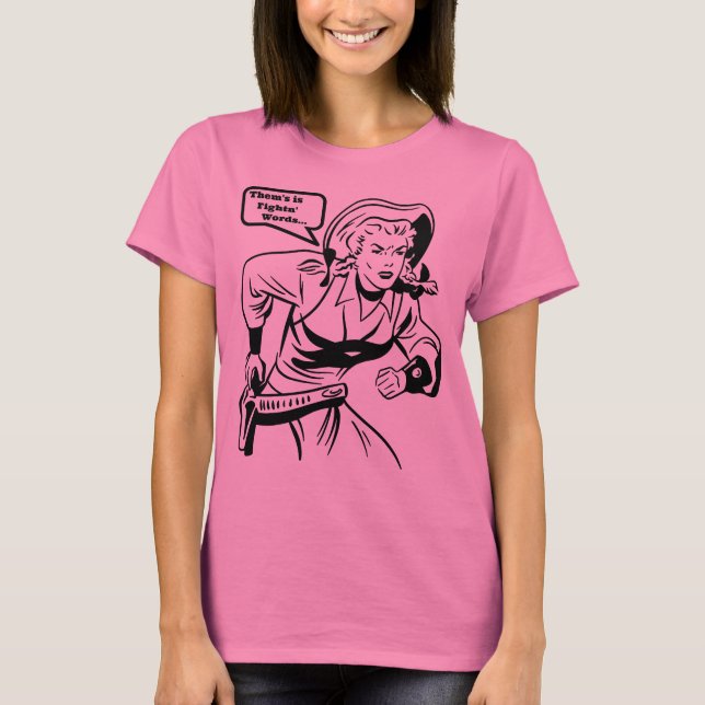 T-shirt Ils combattent les mots (Devant)