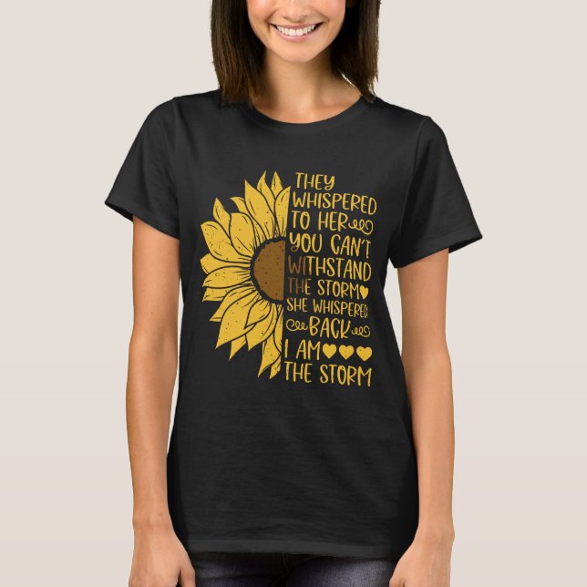 T-shirt Ils lui ont hurlé qu'on ne peut pas résister à la  (Devant)