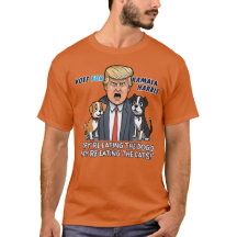 Ils mangent Les Chiens Drôle Trump Kamala 2024