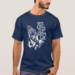 T-shirt Ils N'Aiment Pas Nous Paroles Hip hop Prêcher Main