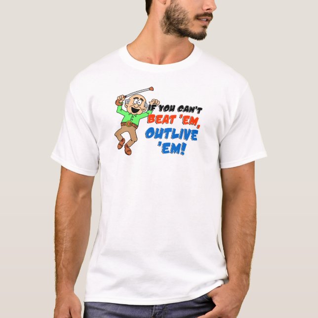 T-shirt Ils ne peuvent pas les battre pour les survivre (Devant)