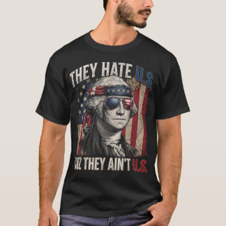T-shirt Ils nous détestent parce qu'ils ne sont pas nous