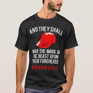 T-shirt Ils Porteront La Marque De La Bête En Avant-Tête
