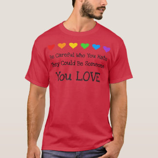 T-shirt Ils Pourraient Être Quelqu'Un Que Vous Aimez Un Al
