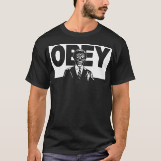 T-shirt Ils vivent Obey Alien