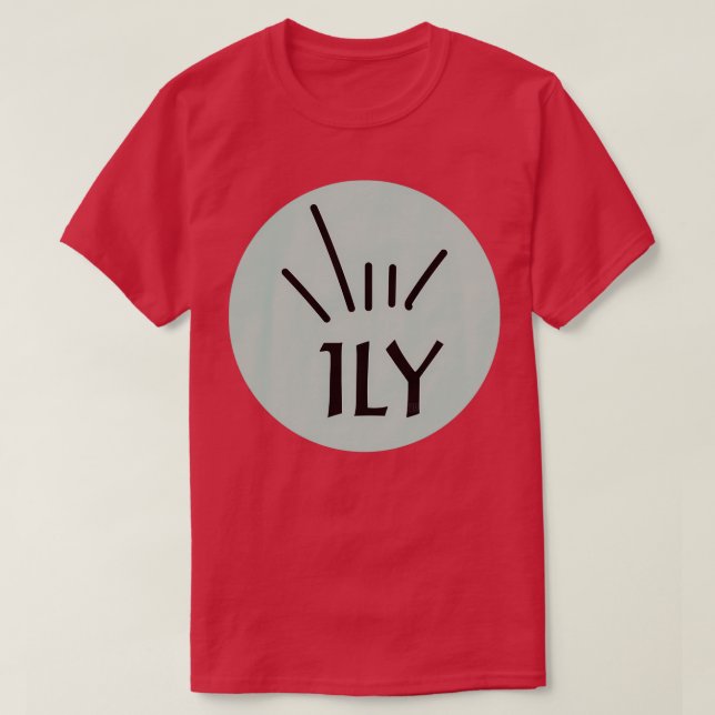 T-shirt ILY Celadon (Design devant)