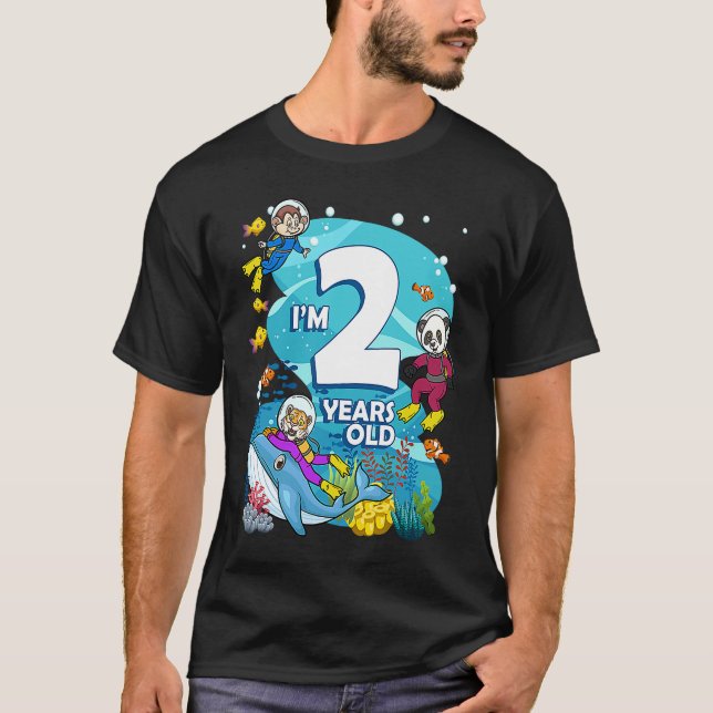 T-shirt I'm 2 (Devant)