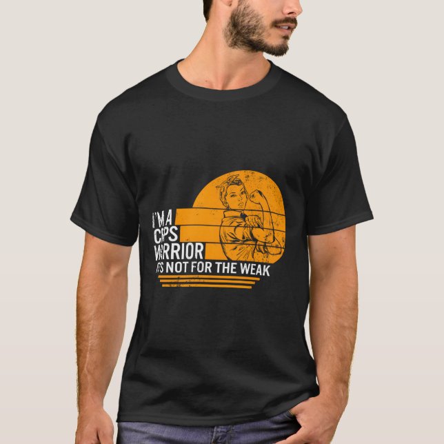 T-shirt I'M A Crps Warrior Complex Regional Pain Syndrome  (Devant)