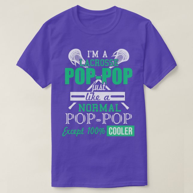 T-shirt Im A Lacrosse Pop Sports Fête des pères Cadeau (Design devant)