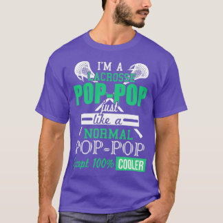 T-shirt Im A Lacrosse Pop Sports Fête des pères Cadeau