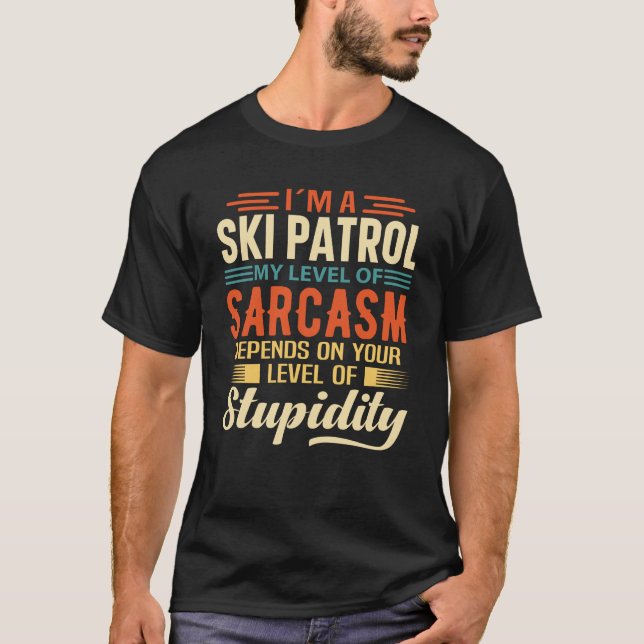T-shirt I'm A Ski Patrol (Devant)