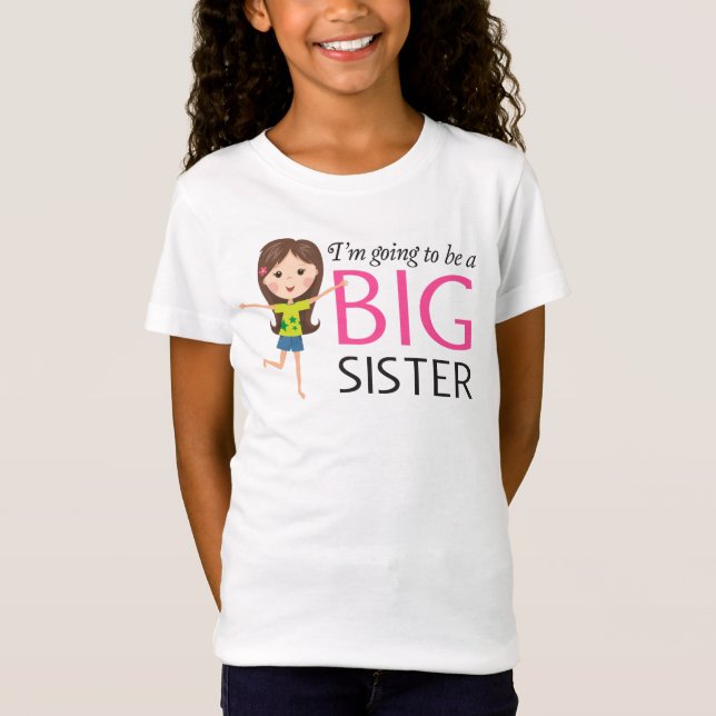 T-Shirt Im allant être une fille heureuse de bande (Devant)